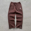 Herbst Kordelzug Zipper Jogginghose